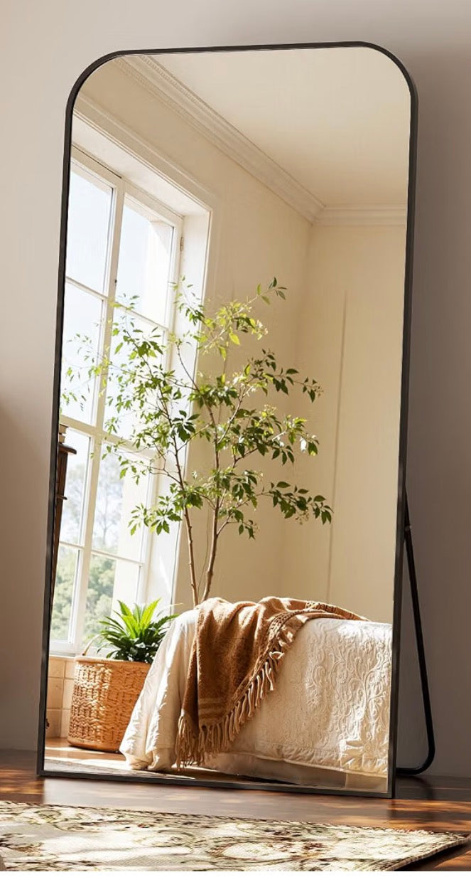 Large Floor Standing & Wall Mountable Full Body Mirror