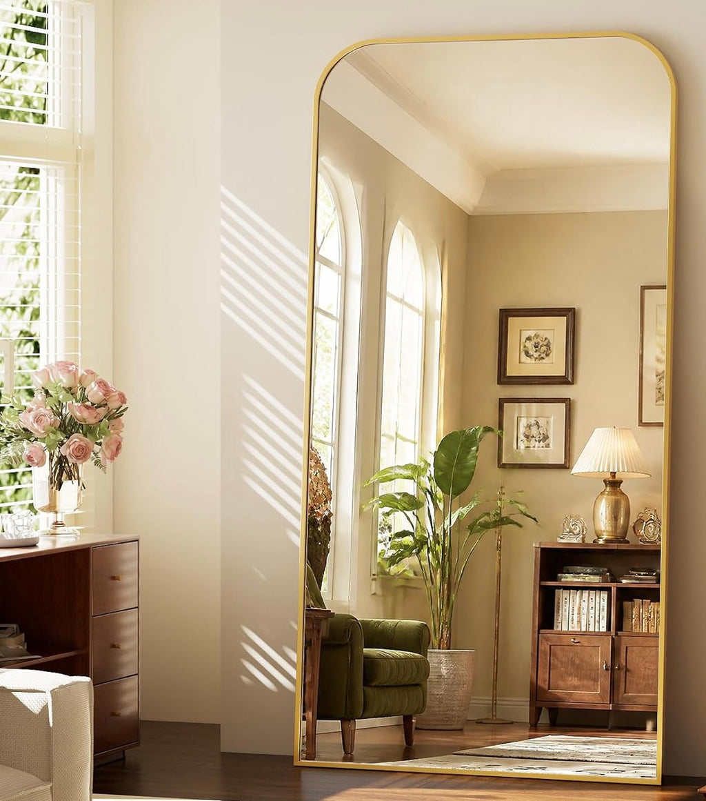 Large Floor Standing & Wall Mountable Full Body Mirror