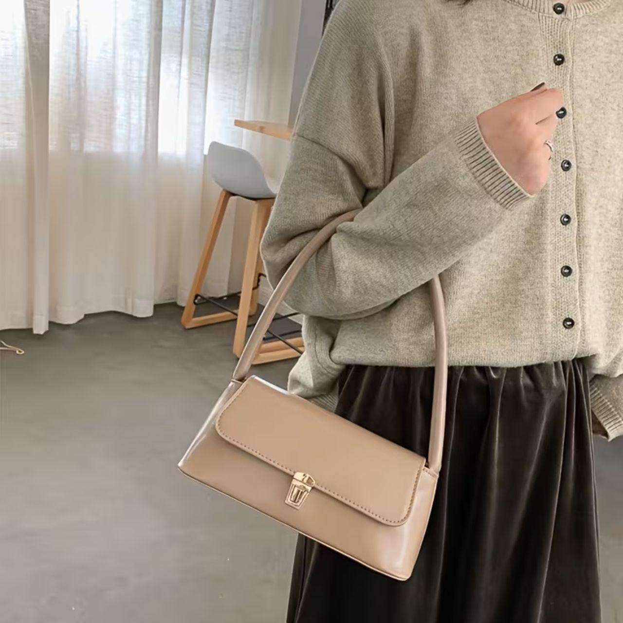 High-End Retro Shoulder Bag