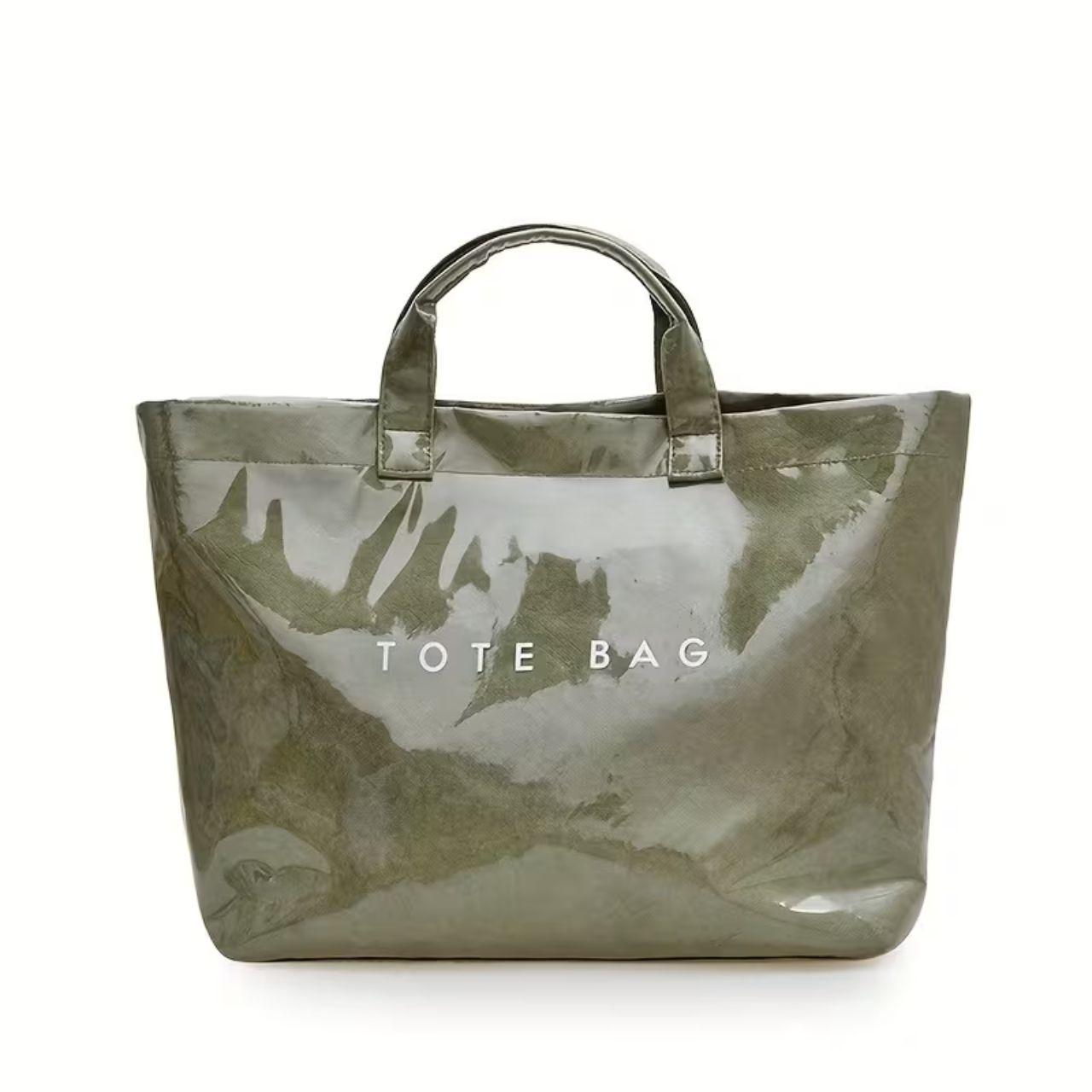 Minimalist Glossy Tote Bag