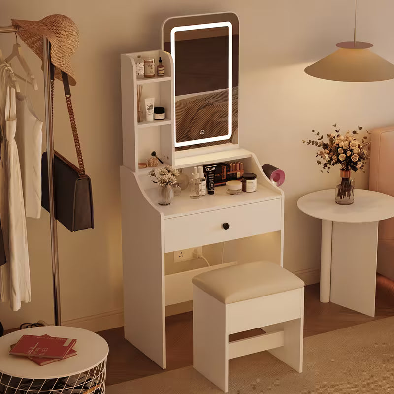Makeup Vanity Desk with LED Lights