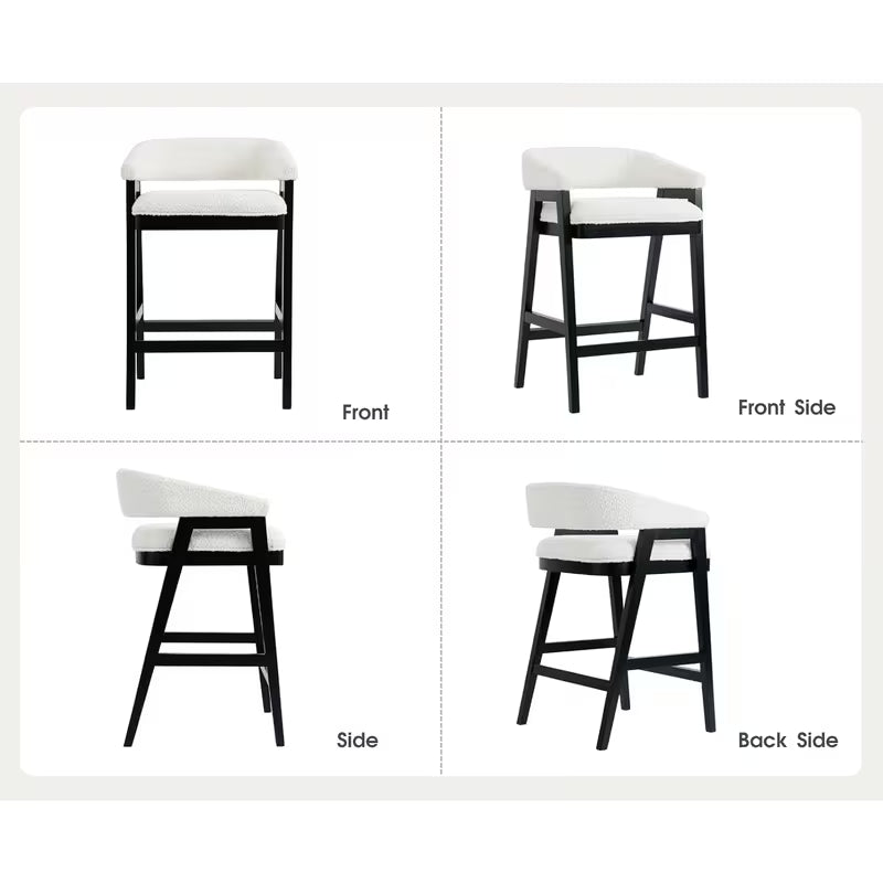 Dixie Modern 26' Bar Stools Set Of 2