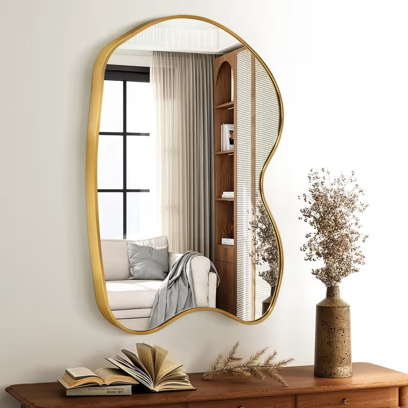 Asymmetrical Accent Mirror