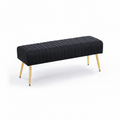 Modern Ottoman Lined Bench
