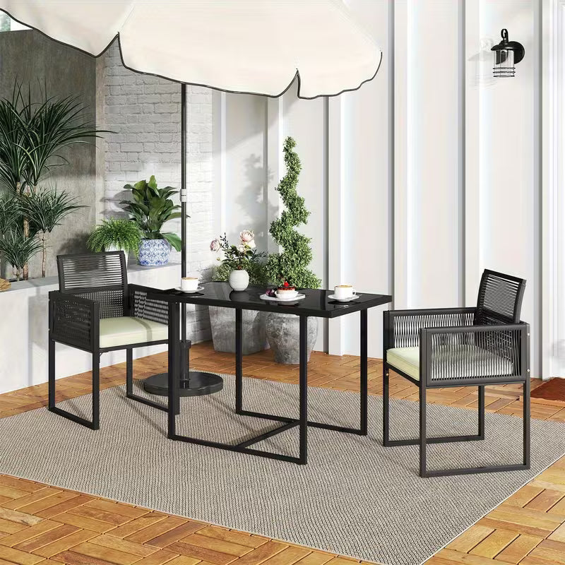 3pcs Patio Dining Set