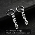 Hanging Earrings Stainless Steel 18k