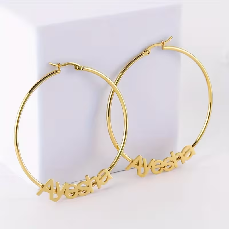 Trendy Hoop Earrings