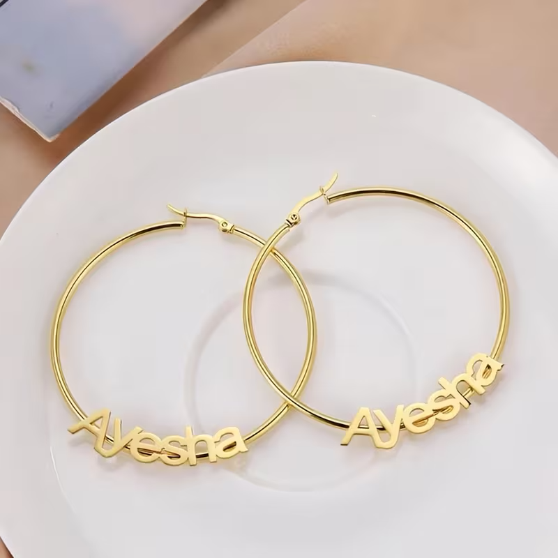 Trendy Hoop Earrings