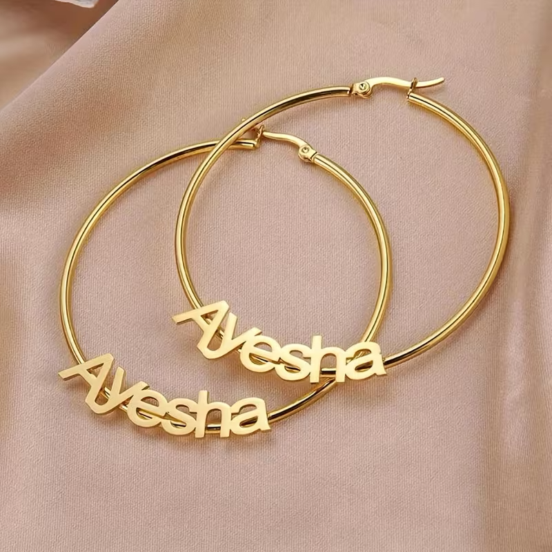 Trendy Hoop Earrings