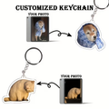 Personalized Photo Keychain — 2D Flat