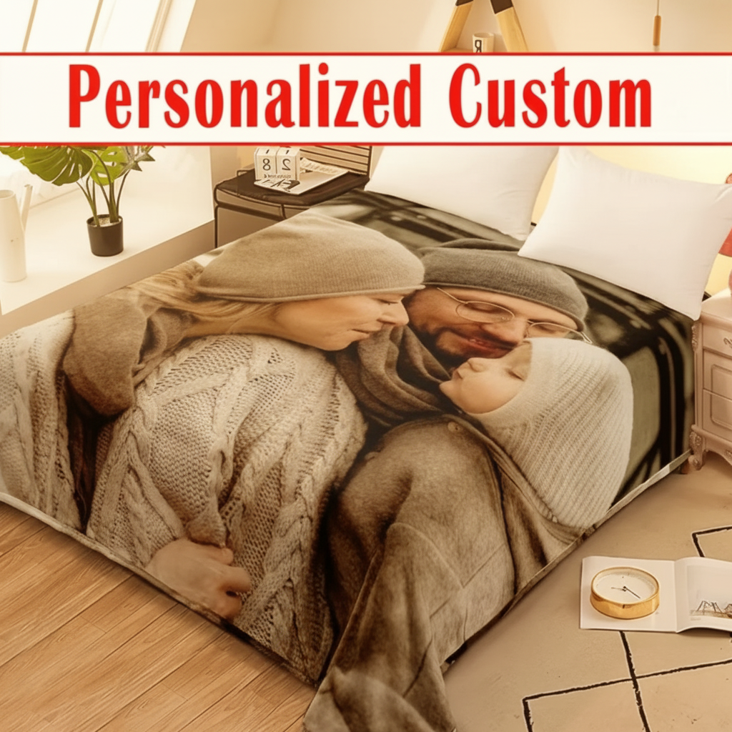 Discover our Customized Photo Blanket!