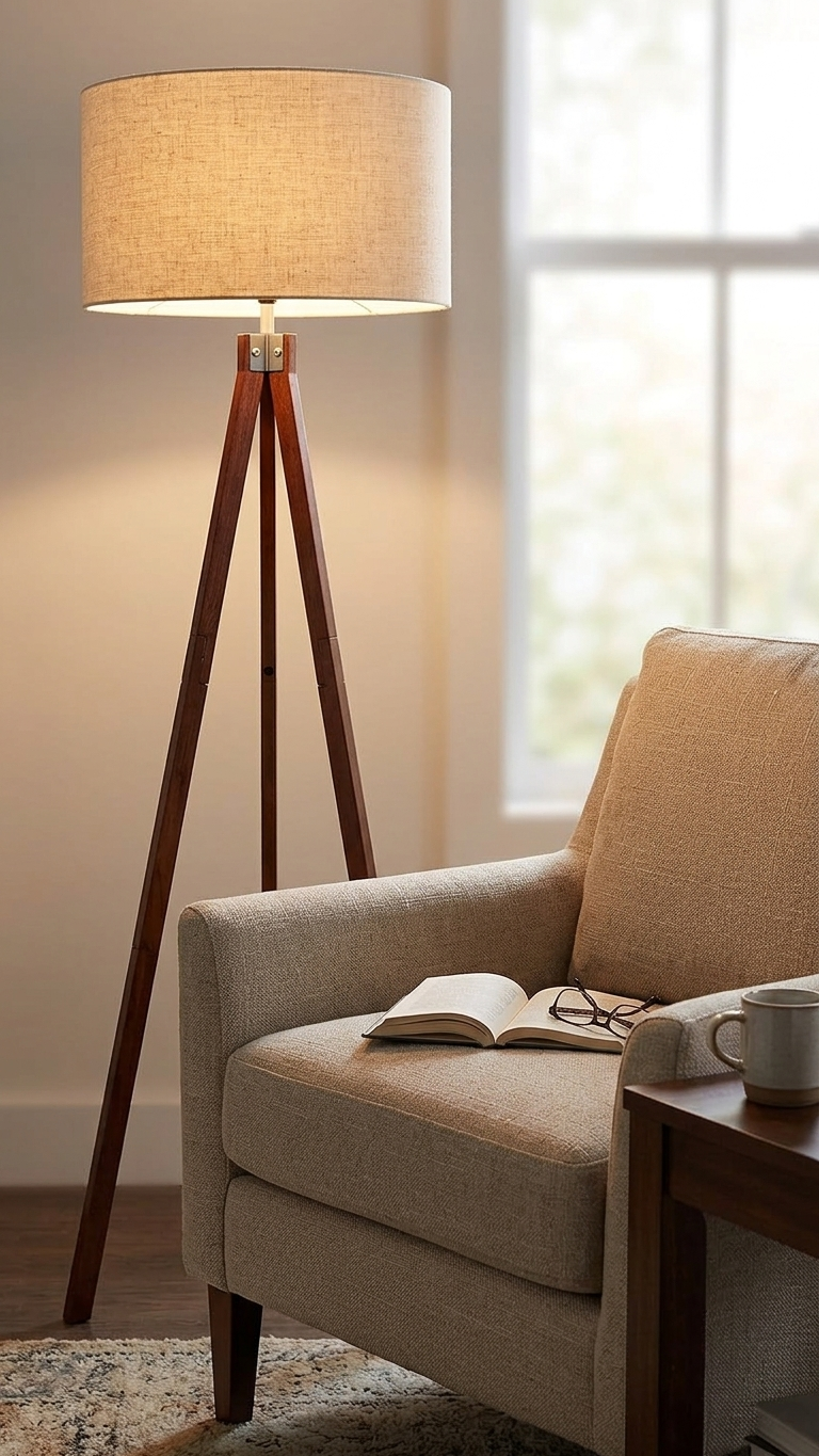 Tripod Modern Floor Lamp
