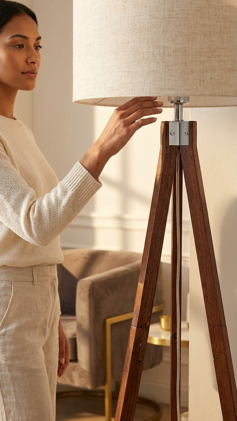 Tripod Modern Floor Lamp