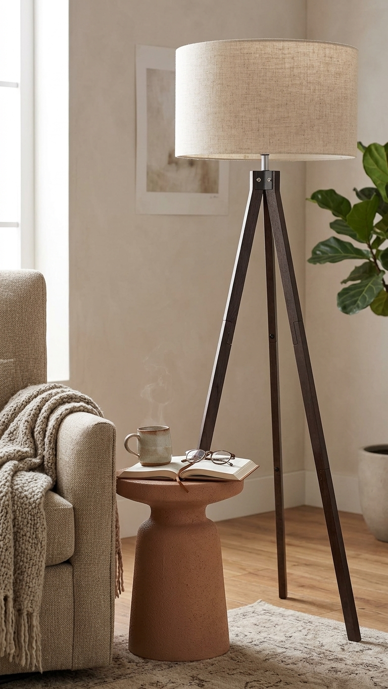 Tripod Modern Floor Lamp
