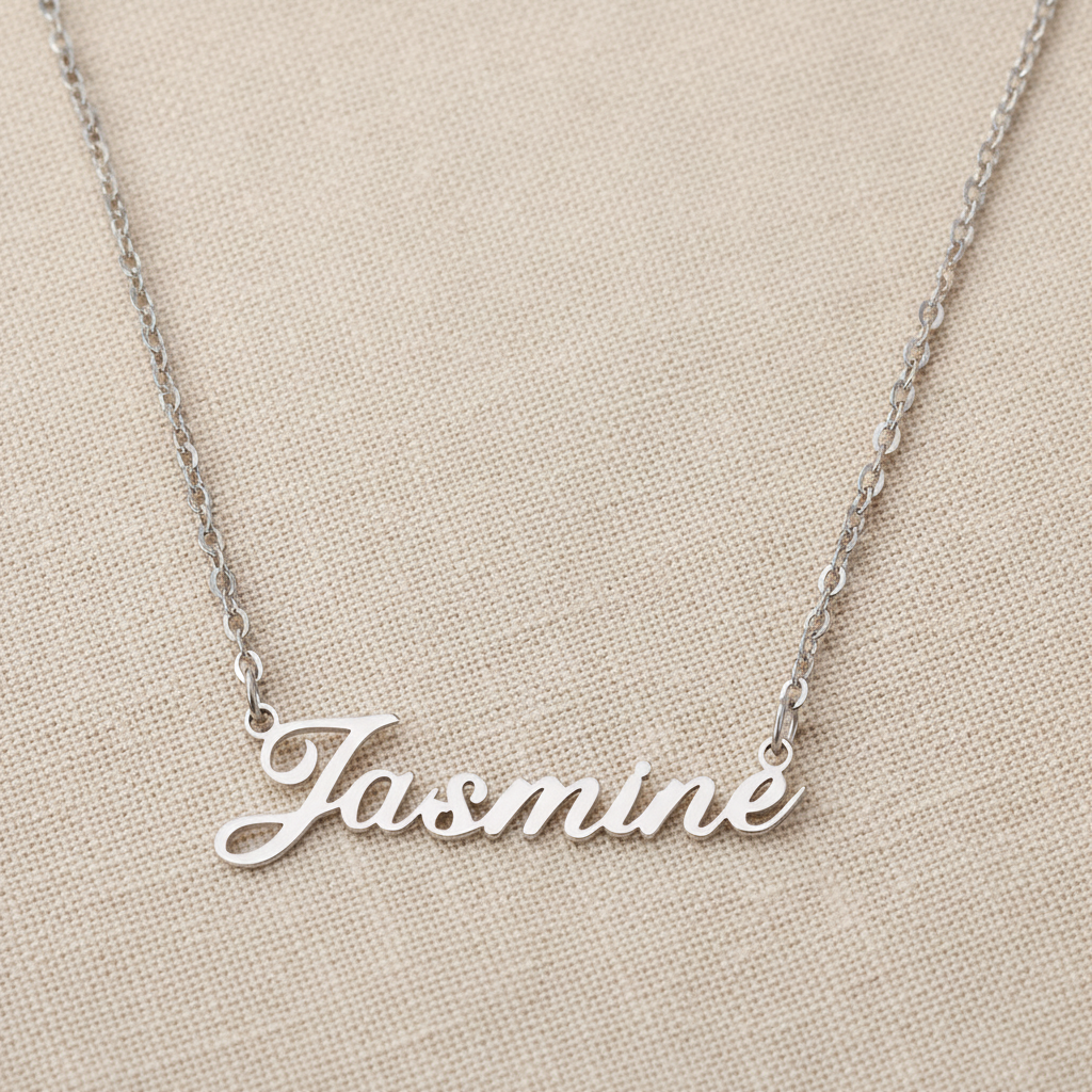 Custom Gold Name Necklace